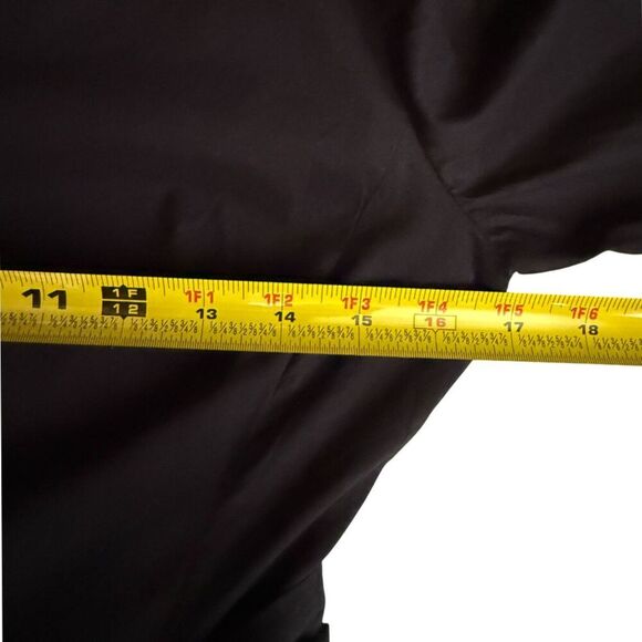 Kate Spade Black Button Down Front 3/4 Sleeve Shirt Dress Size 8 - Picture 13 of 13